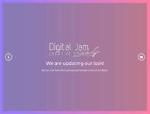 Tablet Screenshot of digital-jam.com